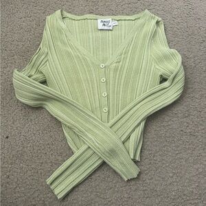 Princess Polly Green Long Sleeve
